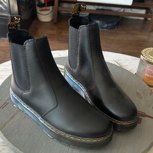 Dr. Martens Black Leather Boots